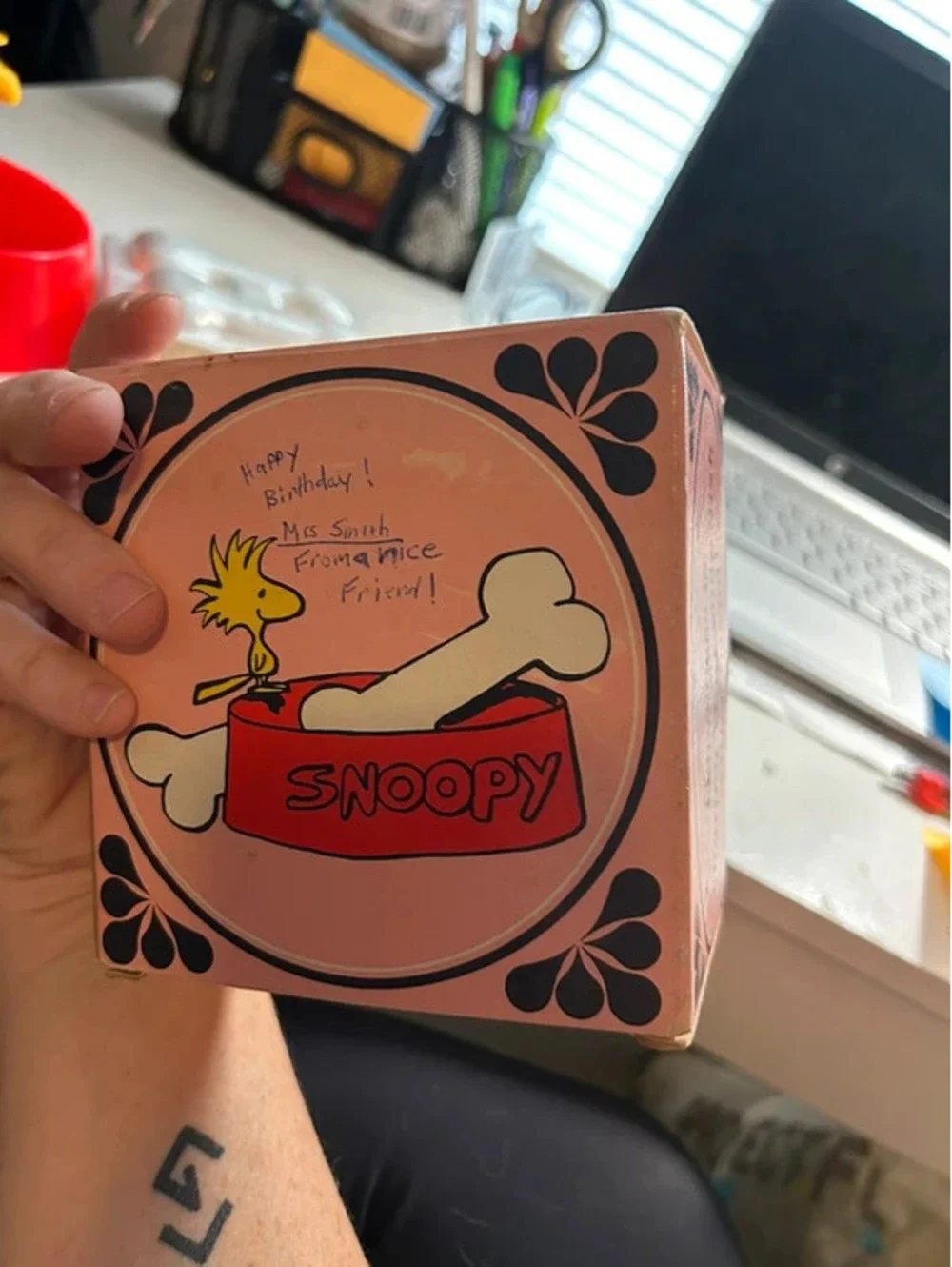 1973 Avon snoopy soap set
